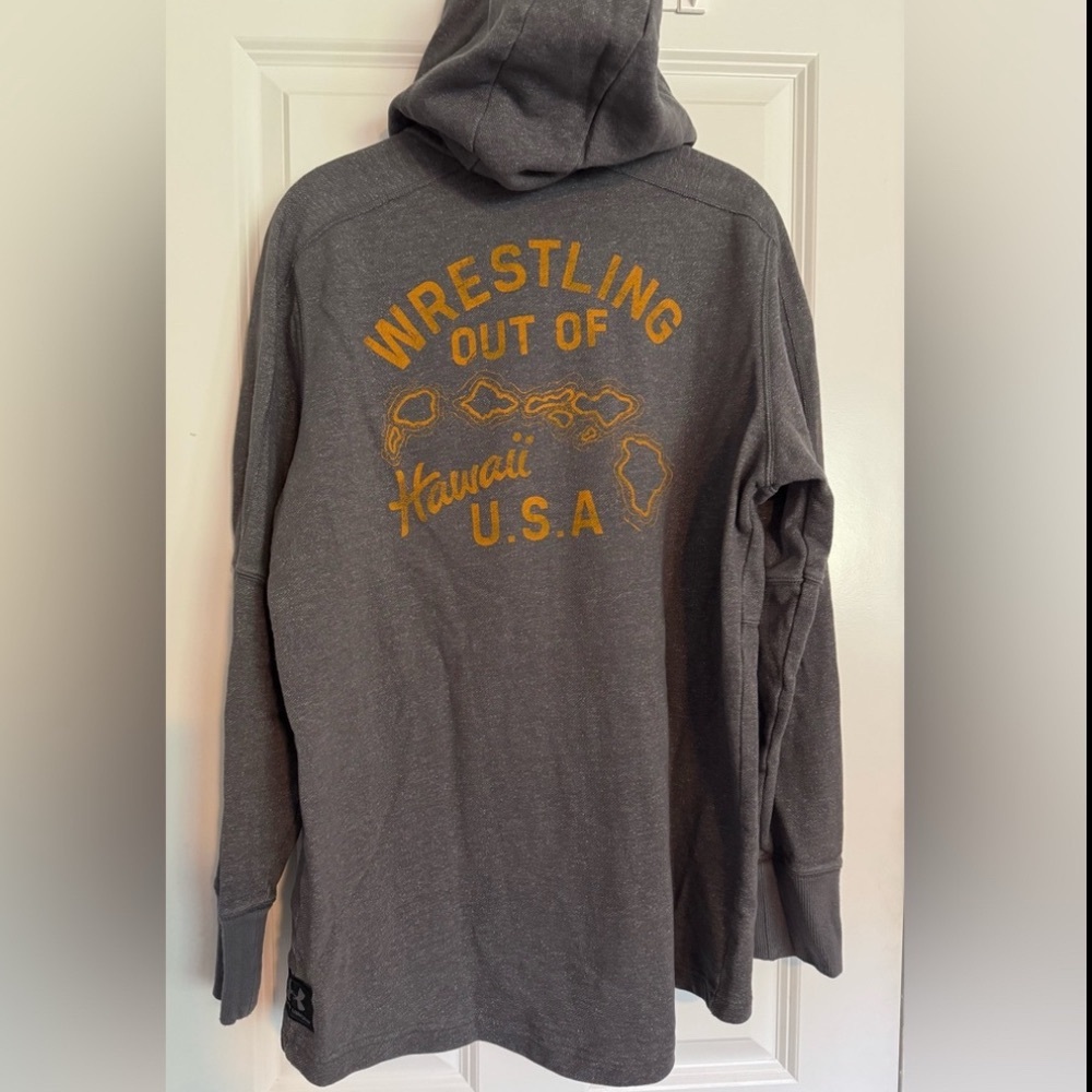 Under Armour Gray Full-Zip Hoodie